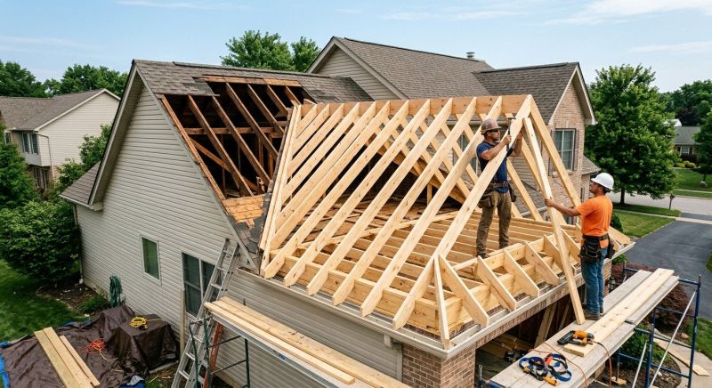 Attic Framing in Conroe, TX