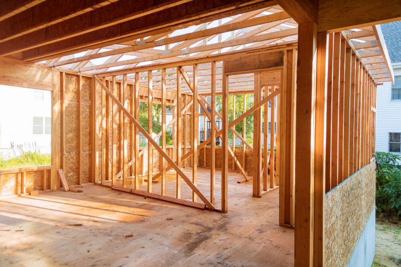 Home Addition Framing in Kansas City, KS